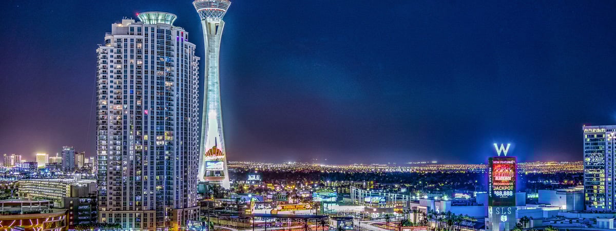 A photo of the Las Vegas skyline.
