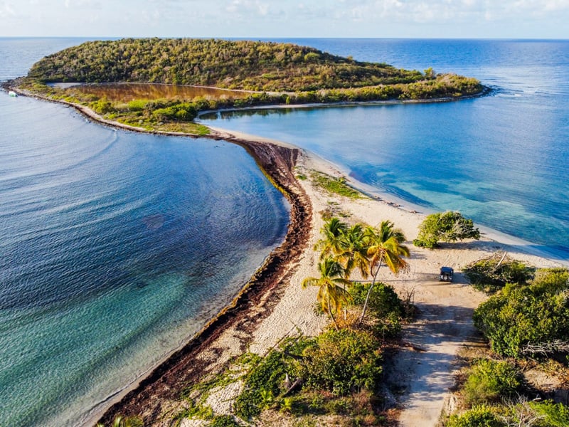 The beaches on Vieques